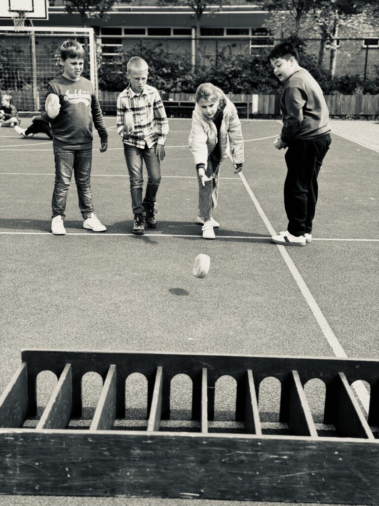 Spelletjes uit de tijd van toen …