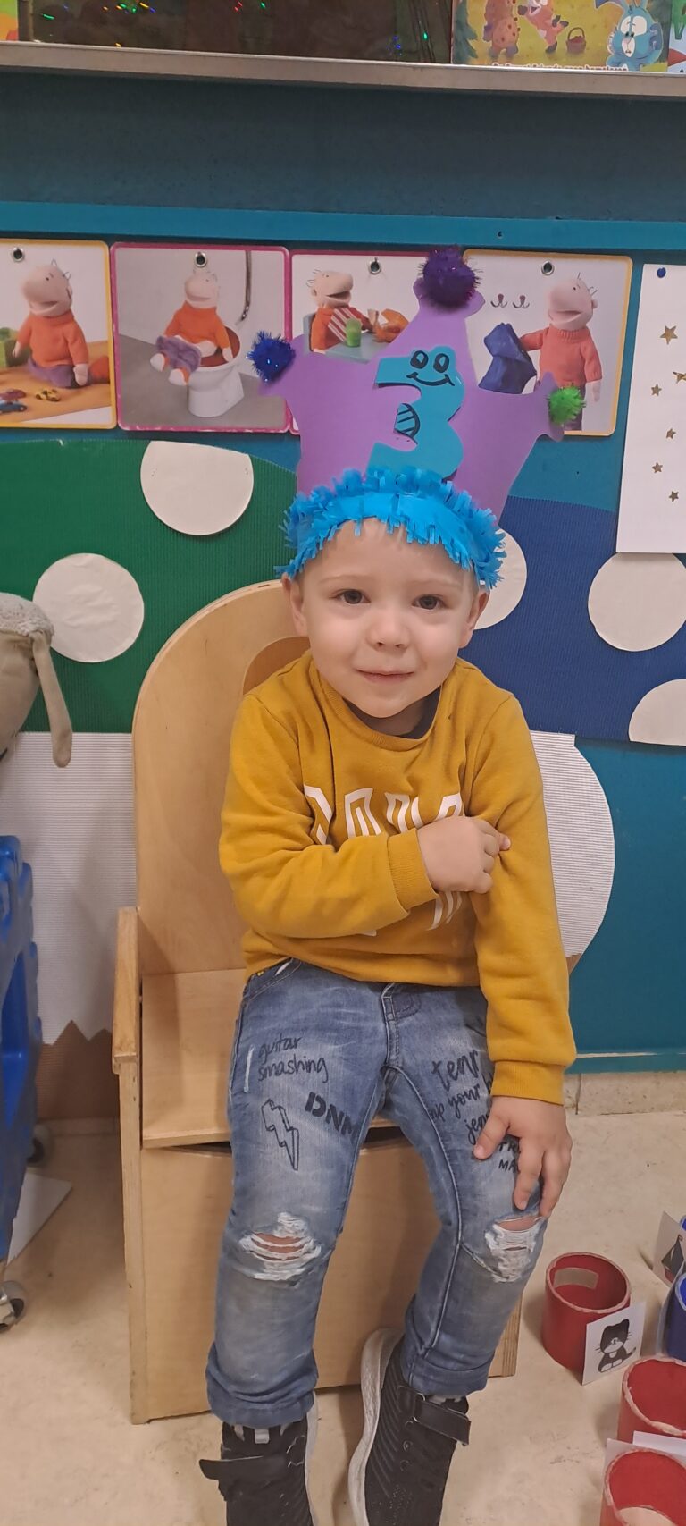 HOERA Emilio werd 3 jaar !