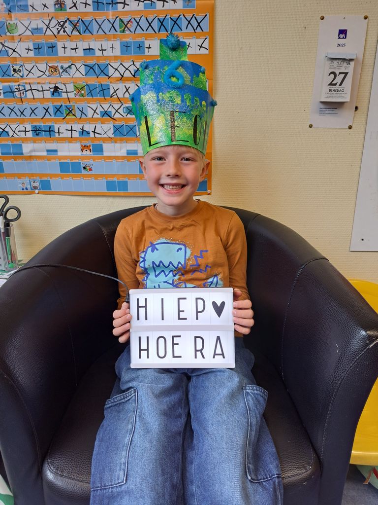 Hoera voor Leon!