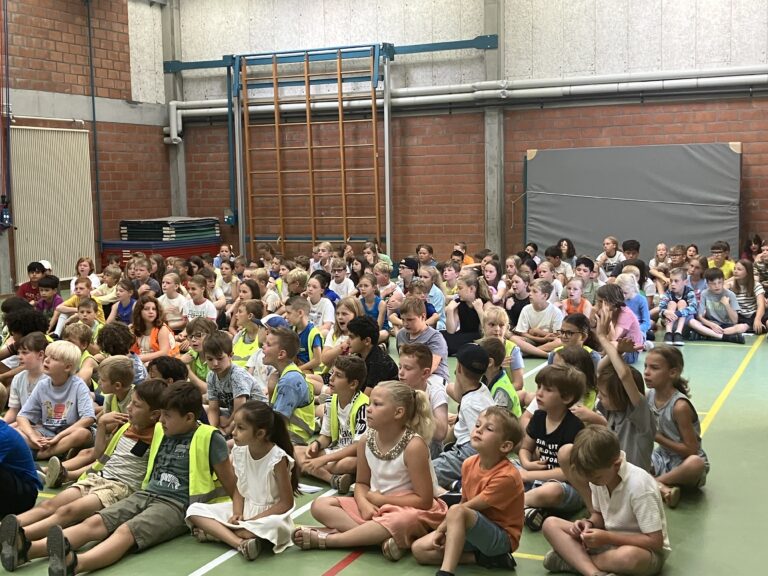 De laatste schooldag in de Lindenlaan
