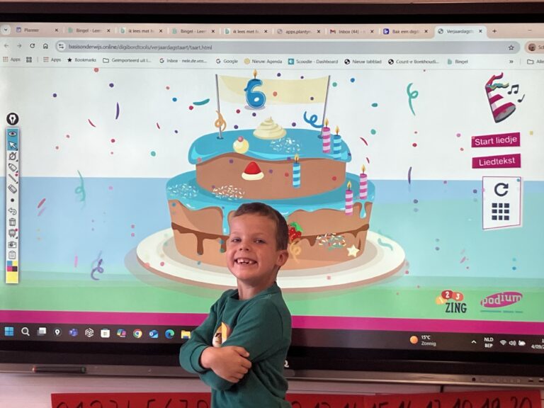 Liam is 6 jaar!