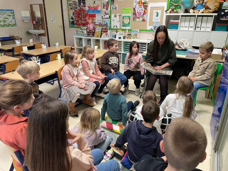 Voorleesweek in het eerste leerjaar