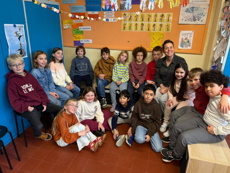 We maken een klaskrant.