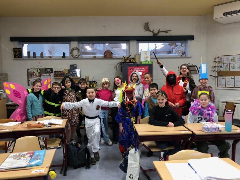 Carnaval: de bonte bende van 5A