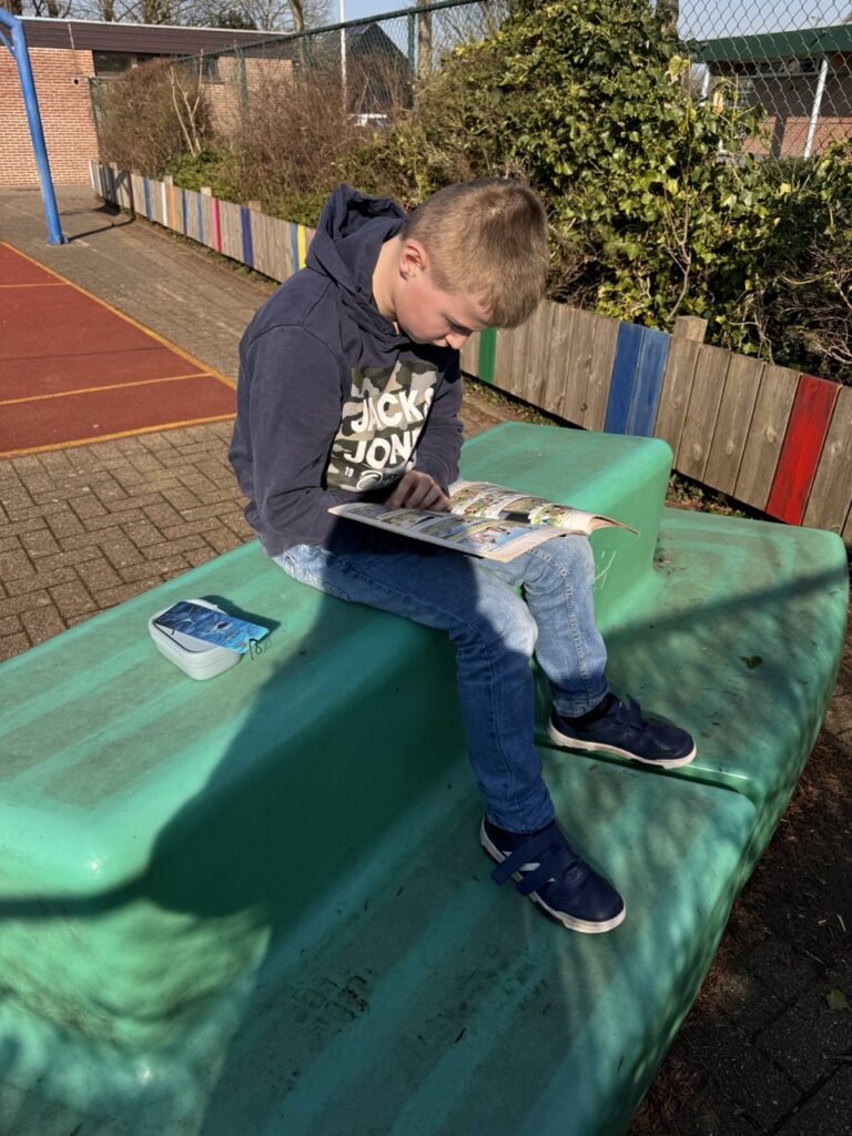 Plezierlezen tijdens de jeugdboekenmaand