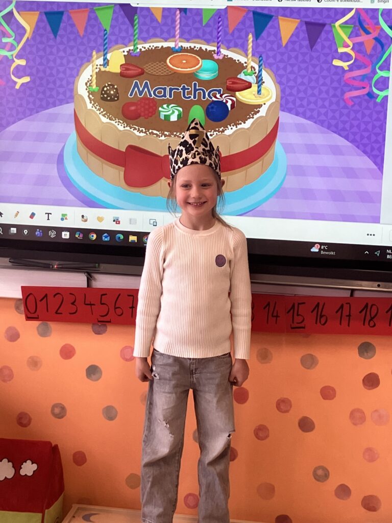 Martha is jarig!