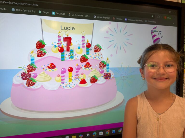 Gelukkige verjaardag, Lucie!