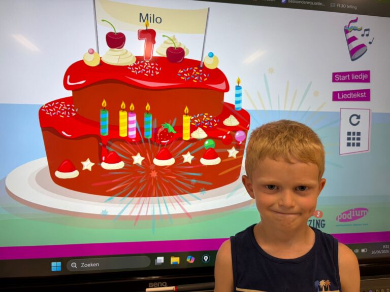 Gelukkige verjaardag, Milo!