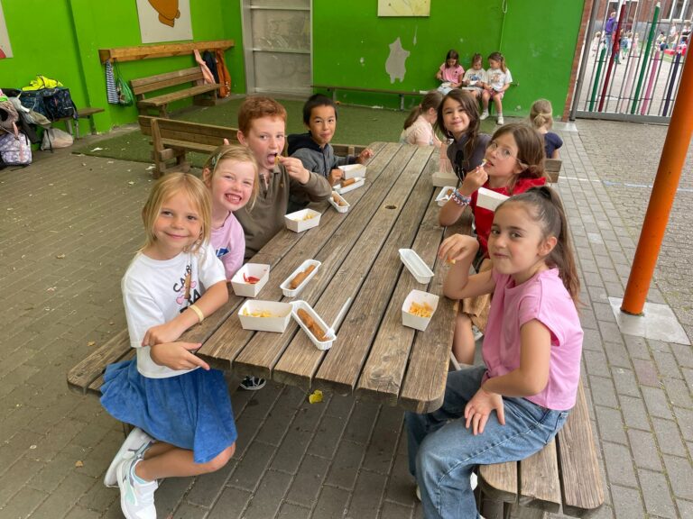 Frietjesdag in de Lindenlaan